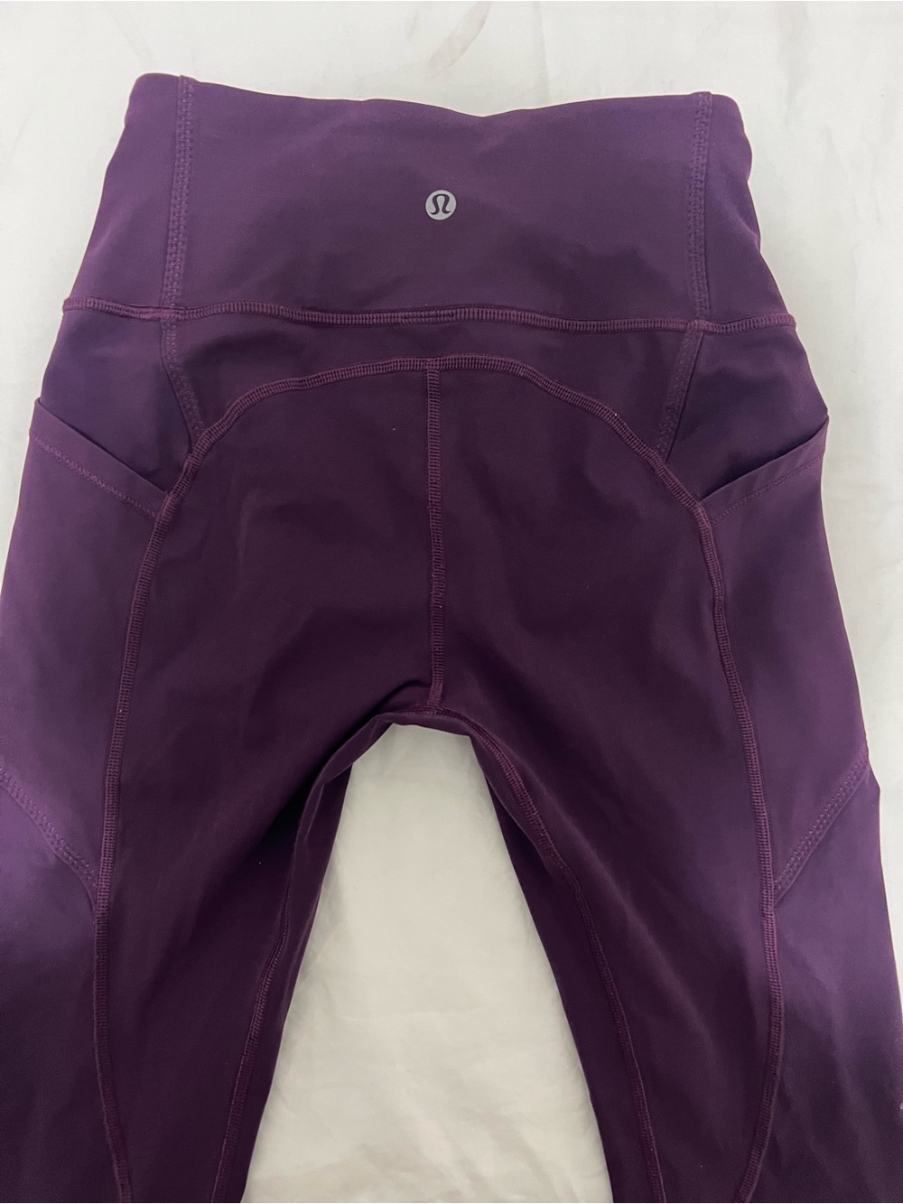 lululemon athletica Purple High-Rise Leggings with Side Pockets